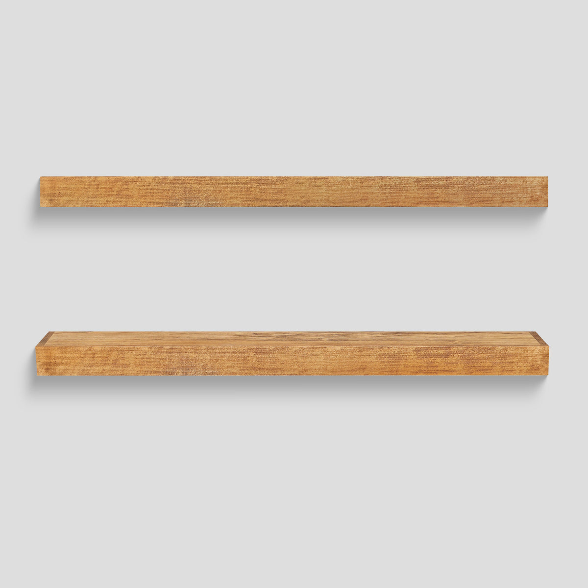 Farmhouse Floating Kitchen Shelf – Real Wood